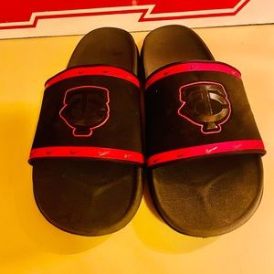 NIKE Minnesota Twins MLB Mens SLIDES SLIP -ON SANDALS SZ 11 Men’s Off Court